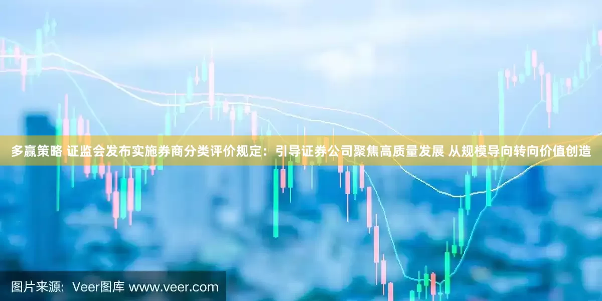 多赢策略 证监会发布实施券商分类评价规定：引导证券公司聚焦高质量发展 从规模导向转向价值创造