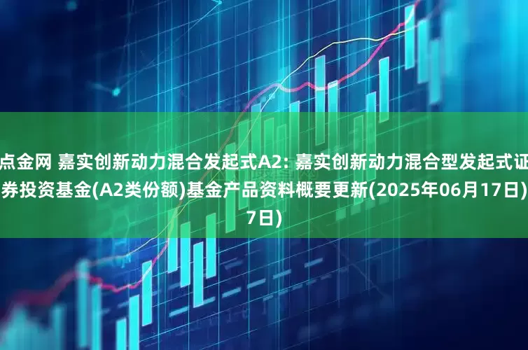 点金网 嘉实创新动力混合发起式A2: 嘉实创新动力混合型发起式证券投资基金(A2类份额)基金产品资料概要更新(2025年06月17日)