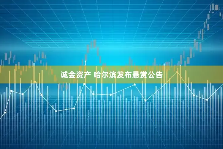 诚金资产 哈尔滨发布悬赏公告